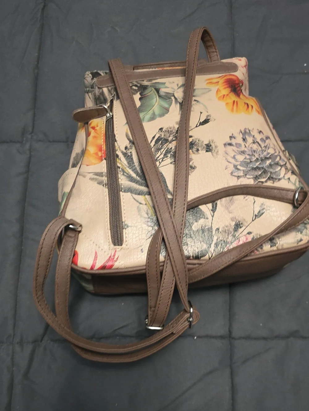 Multisac backpack floral